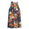 Mini-robe sans manches à col haut Mini-robe sans manches à col haut