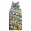 Mini-robe sans manches à col haut Mini-robe sans manches à col haut