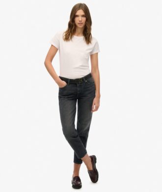 Organic Cotton Slim Jeans taille moyenne Organic Cotton Slim Jeans taille moyenne
