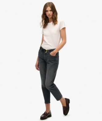 Organic Cotton Slim Jeans taille moyenne Organic Cotton Slim Jeans taille moyenne