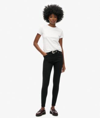 Organic Cotton Vintage Mid Rise Skinny Jeans