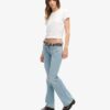 Organic Cotton Vintage Slim Flare Jeans Organic Cotton Vintage Slim Flare Jeans