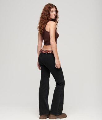Organic Cotton Vintage Slim Flare Jeans
