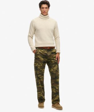 Pantalon cargo ample en Organic Cotton