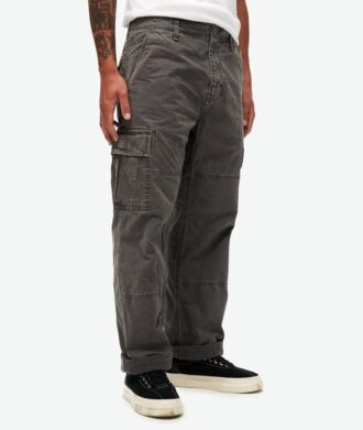 Pantalon cargo ample en Organic Cotton