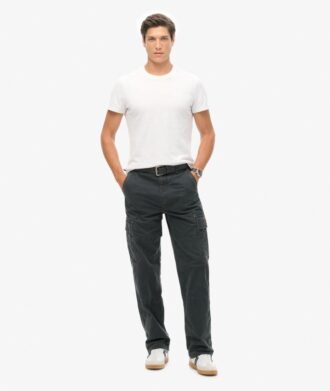 Pantalon cargo ample en Organic Cotton