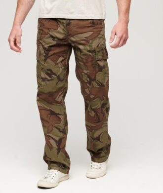 Pantalon cargo ample en Organic Cotton