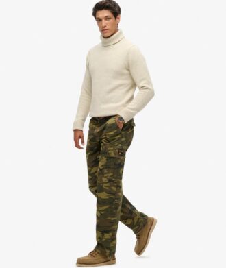 Pantalon cargo ample en Organic Cotton