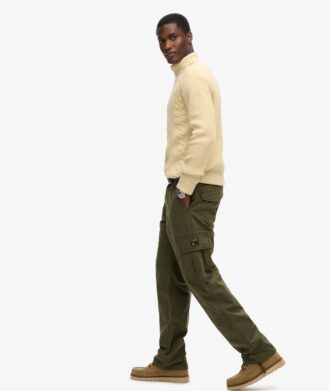 Pantalon cargo ample en Organic Cotton