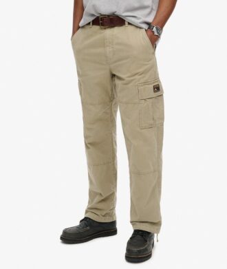 Pantalon cargo ample en Organic Cotton