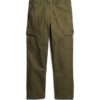 Pantalon cargo ample en Organic Cotton