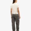 Pantalon cargo droit taille basse