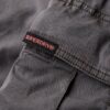 Pantalon cargo droit taille basse