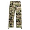 Pantalon cargo droit taille basse