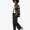 Pantalon cargo taille basse à jambes larges Pantalon cargo taille basse à jambes larges