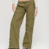 Pantalon cargo taille basse à jambes larges Pantalon cargo taille basse à jambes larges