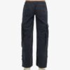 Pantalon cargo taille basse à jambes larges Pantalon cargo taille basse à jambes larges