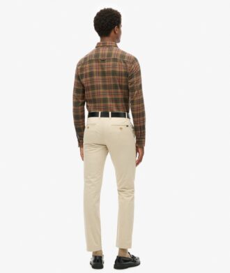 Pantalon chino slim ajusté en stretch