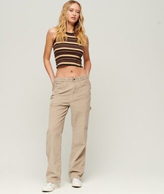 Pantalon de charpentier en velours côtelé