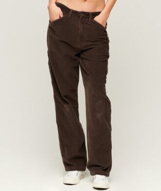 Pantalon de charpentier en velours côtelé