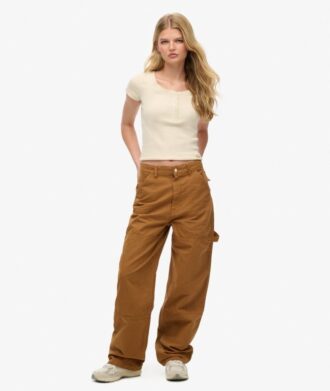 Pantalon de charpentier Vintage large en Organic Cotton