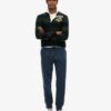 Pantalon de jogging brodé au logo Vintage en Organic Cotton Pantalon de jogging brodé au logo Vintage en Organic Cotton