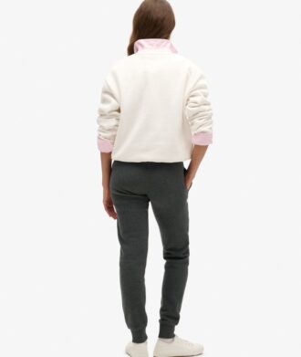 Pantalon de jogging slim avec logo métallisé de luxe