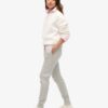 Pantalon de jogging slim avec logo métallisé de luxe Pantalon de jogging slim avec logo métallisé de luxe