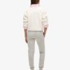Pantalon de jogging slim avec logo métallisé de luxe Pantalon de jogging slim avec logo métallisé de luxe