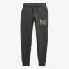 Pantalon de jogging slim avec logo métallisé de luxe Pantalon de jogging slim avec logo métallisé de luxe