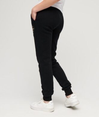 Pantalon de jogging slim à logo métallisé Luxe