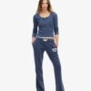 Pantalon de jogging évasé taille basse Athletic Essentials Pantalon de jogging évasé taille basse Athletic Essentials
