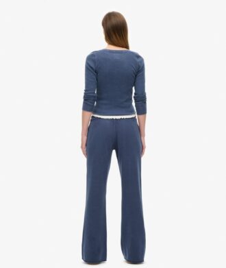 Pantalon de jogging évasé taille basse Athletic Essentials