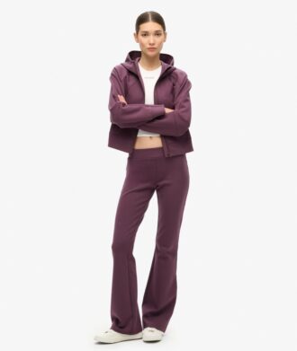 Pantalon de jogging évasé taille basse Sport Tech