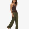 Pantalon taille basse en lin Pantalon taille basse en lin