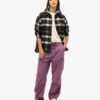 Pantalons cargo taille basse en parachute