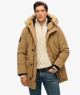 Parka Hooded en fausse fourrure Everest