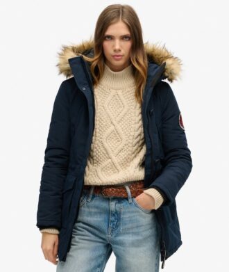 Parka Hooded en fausse fourrure Everest