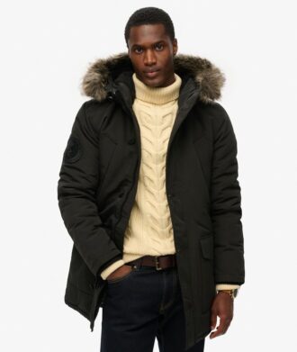 Parka Hooded en fausse fourrure Everest