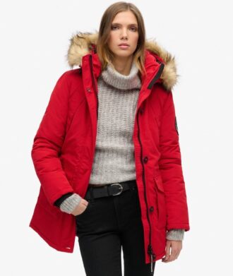 Parka Hooded en fausse fourrure Everest