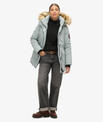Parka Hooded en fausse fourrure Everest