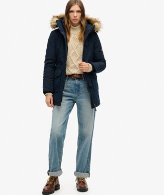Parka Hooded en fausse fourrure Everest