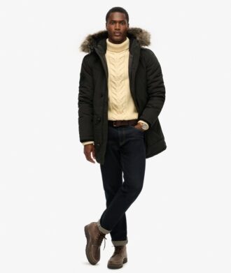 Parka Hooded en fausse fourrure Everest