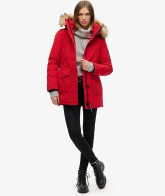 Parka Hooded en fausse fourrure Everest