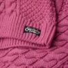 Polo en maille torsadée Aran Polo en maille torsadée Aran
