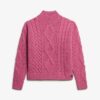Polo en maille torsadée Aran Polo en maille torsadée Aran