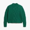 Polo en maille torsadée Aran Polo en maille torsadée Aran