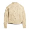 Polo en maille torsadée Aran