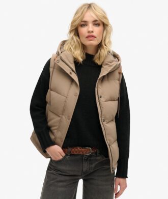 Puffer Gilet Hooded Everest