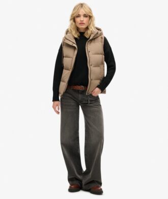 Puffer Gilet Hooded Everest